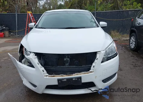 2015 Nissan Sentra S из США, поврежденный, VIN 3N1AB7AP3FY284552